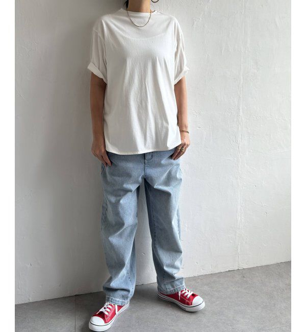 Lbc with Life「シルケット裾ラウンドTee」|Tシャツ・カットソー|