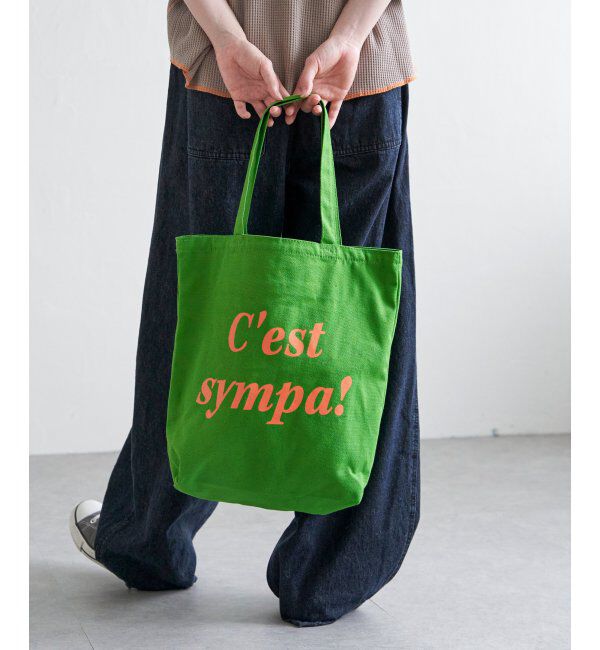 Lbc with Life「3ポケットプリントトートバッグ」|その他|グリーン