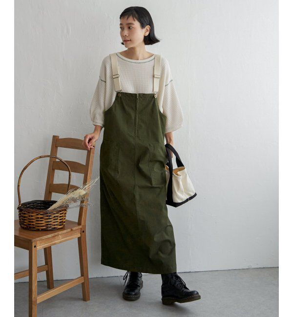 Lbc with Life「ツイルジップアップジャンスカ」|ワンピース|