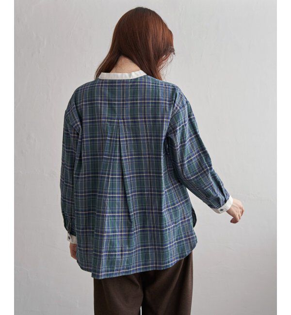 Lbc with Life「クレリックパイピングシャツ」|シャツ・ブラウス|