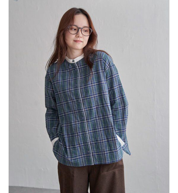 Lbc with Life「クレリックパイピングシャツ」|シャツ・ブラウス|