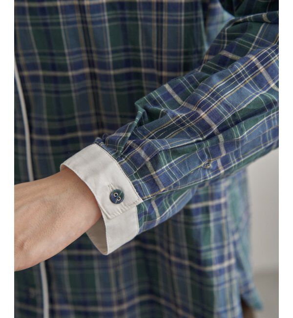 Lbc with Life「クレリックパイピングシャツ」|シャツ・ブラウス|