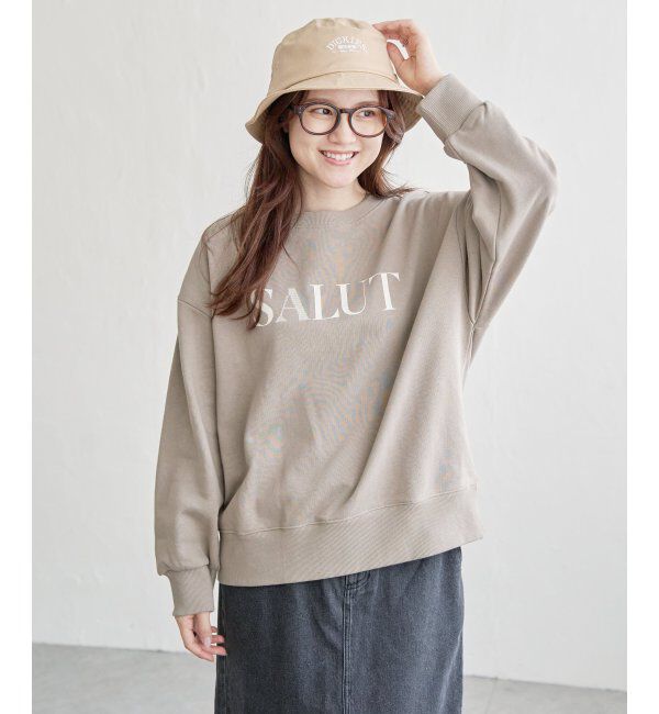 Lbc with Life「ステッチ刺繍ロゴ裏毛プルオーバー」|その他|