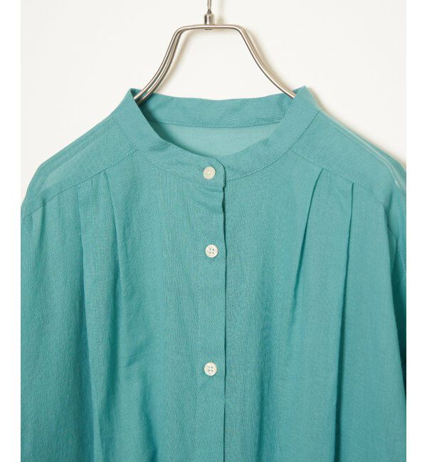 Lbc with Life「リネンブレンドシャーリングワンピ」|ワンピース|