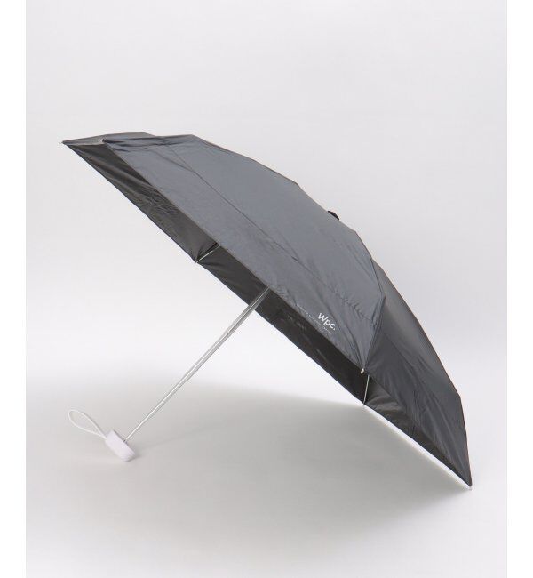 Lbc with Life「Wpc. 遮光切り継ぎタイニー 日傘 折りたたみ傘」|傘|ブラック