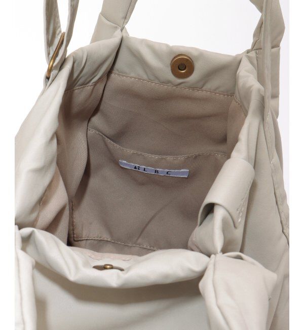 Lbc with Life「合皮パフ2WAYトートバッグ」|その他|