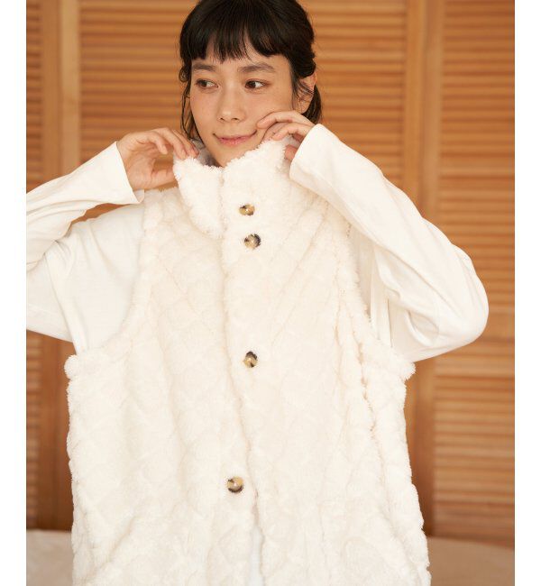 Lbc with Life「キルンケットジレ」|その他|オフホワイト