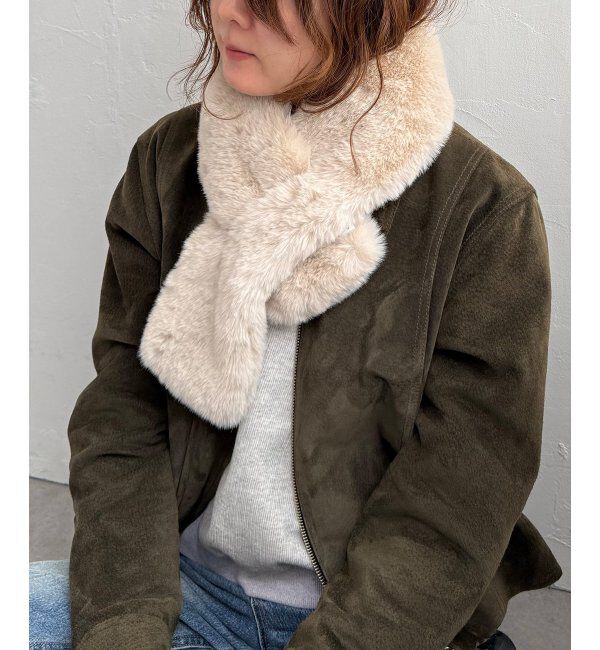 Lbc with Life「フェイクファーティペット」|マフラー|