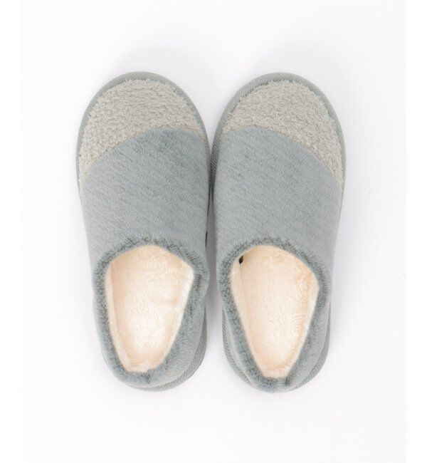 Lbc with Life「コンビチャールススリッパ」|ルームシューズ|ライトグレー