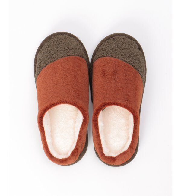 Lbc with Life「コンビチャールススリッパ」|ルームシューズ|ワイン