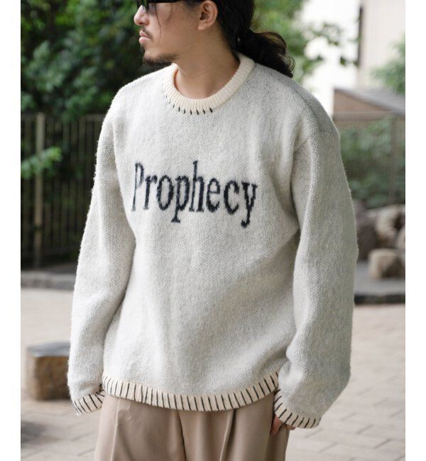 VENCE share style「ハンドステッチモヘアライククルーネックニット」|その他|ホワイト