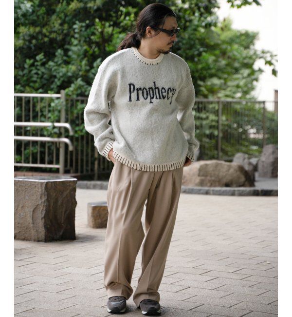 VENCE share style「ハンドステッチモヘアライククルーネックニット」|その他|