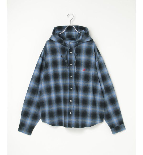 VENCE share style「BEVERLY HILLS POLO CLUB ネルチェックシャツパーカー」|シャツ・ブラウス|