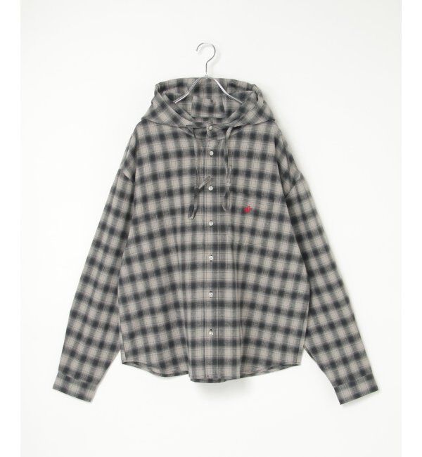 VENCE share style「BEVERLY HILLS POLO CLUB ネルチェックシャツパーカー」|シャツ・ブラウス|