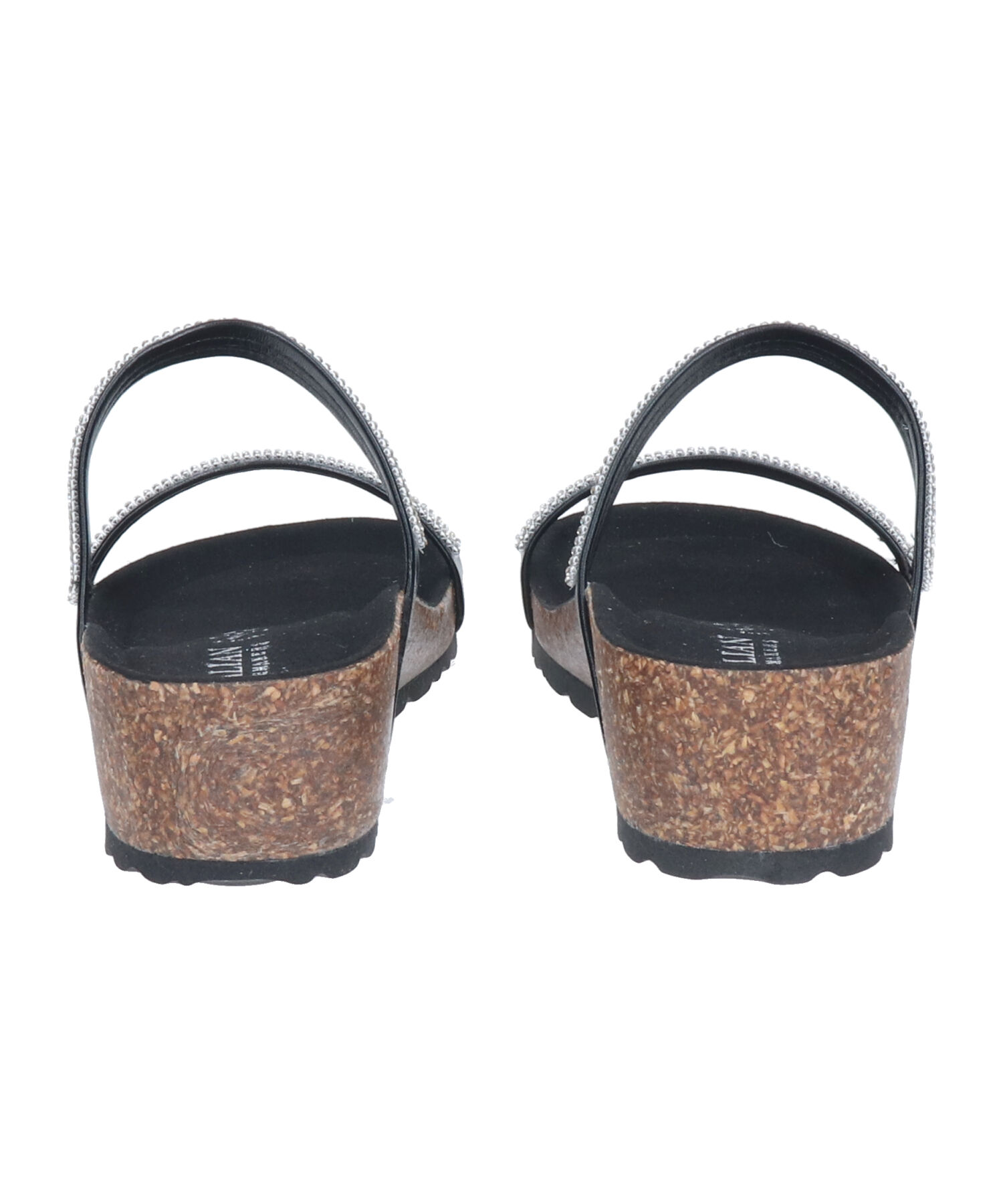IMPORT SELECT「【ITALIAN SHOEMAKERS】ダブルラインストーンクッションインソールサンダル(952210)」|サンダル|