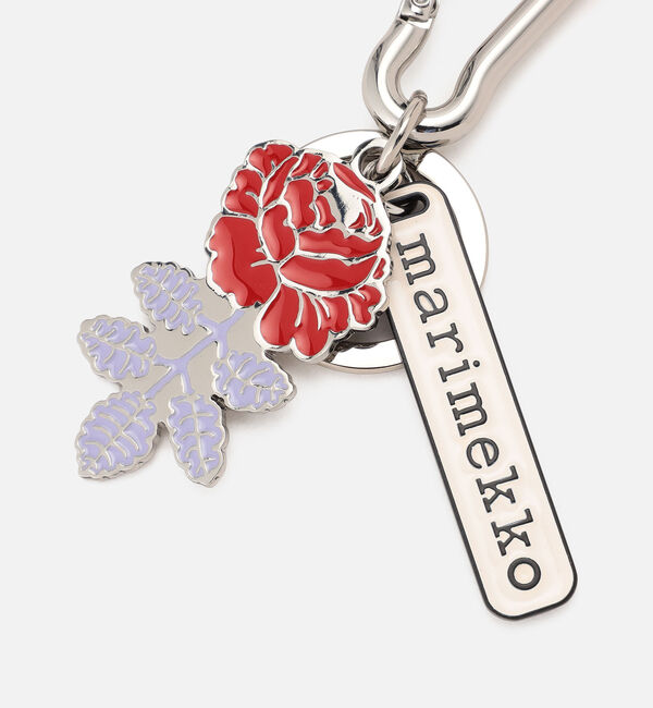 Marimekko「Puhallus Vihkiruusu キーチェーン」|その他|