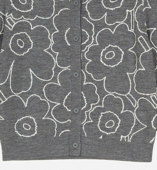 Marimekko「Villi Piirto Unikko ニットカーディガン」|ニット・セーター|