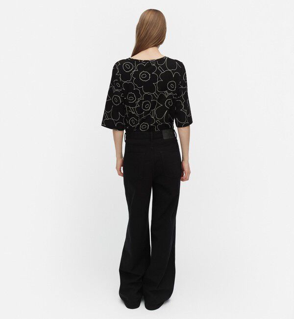 Marimekko「Kollaasi Piirto Unikko Tシャツ」|シャツ・ブラウス|