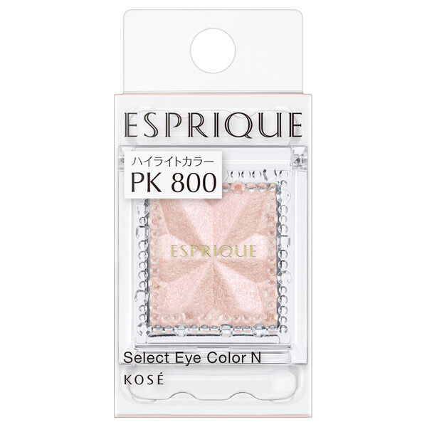 エスプリーク「エスプリーク セレクト アイカラー N 【PK800】 ピンク系 本体/するする (1.5g)」|アイシャドウ|