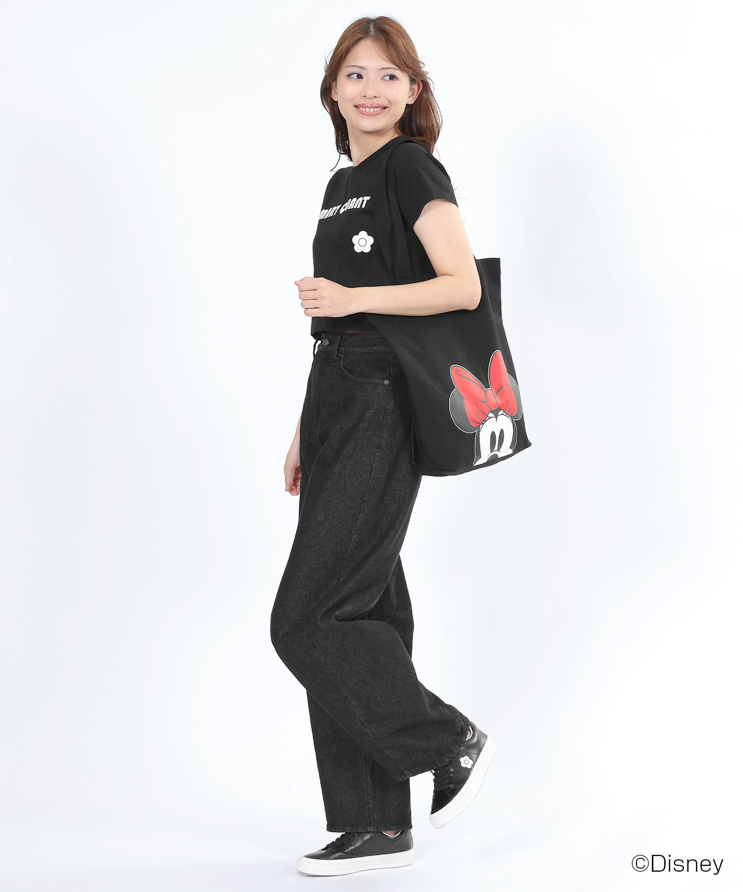 MARY QUANT「ミニーマウスデザイン トート」|トートバッグ|