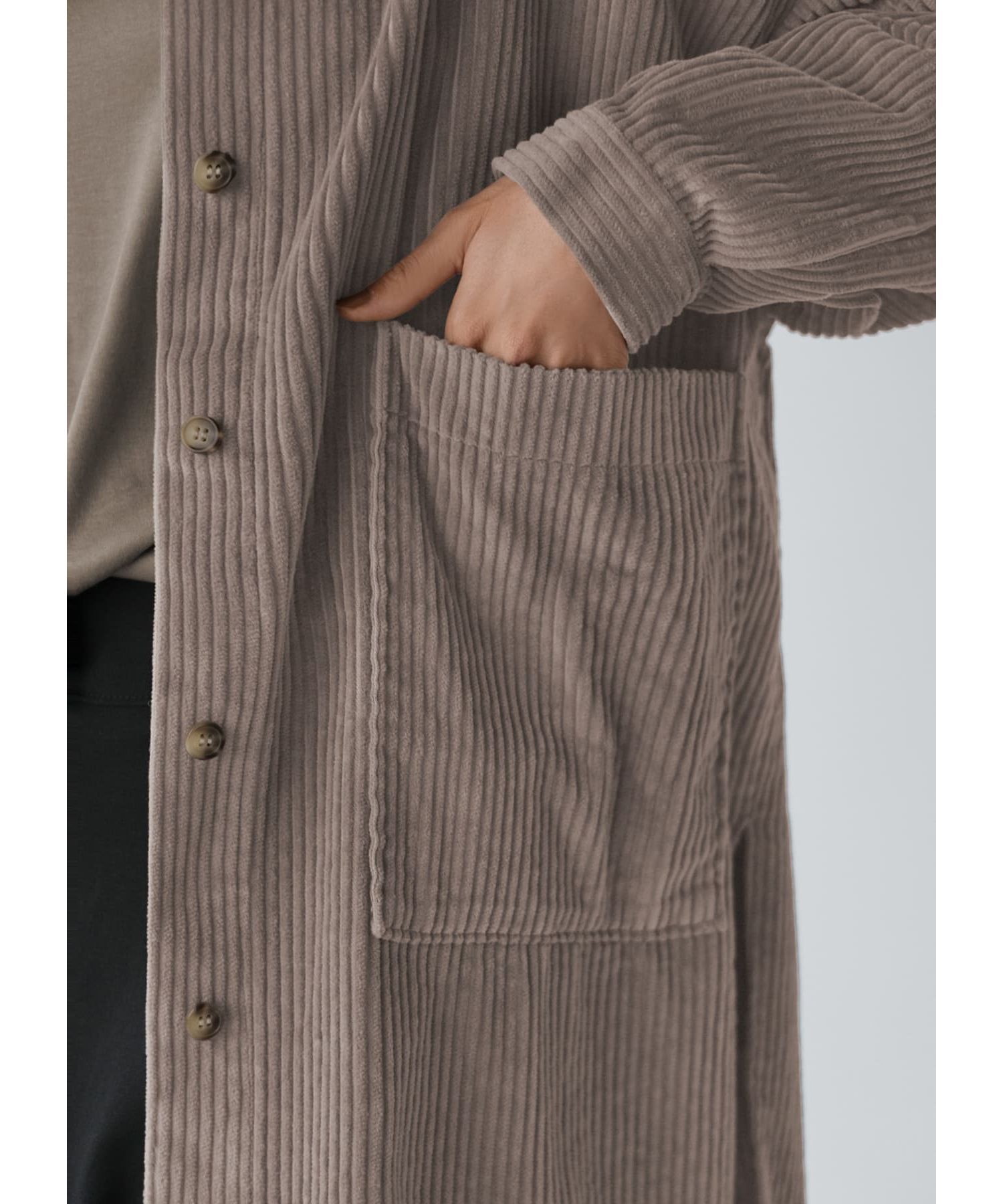 STYLE DELI「【LUXE】コーデュロイシャツジャケット」|その他|