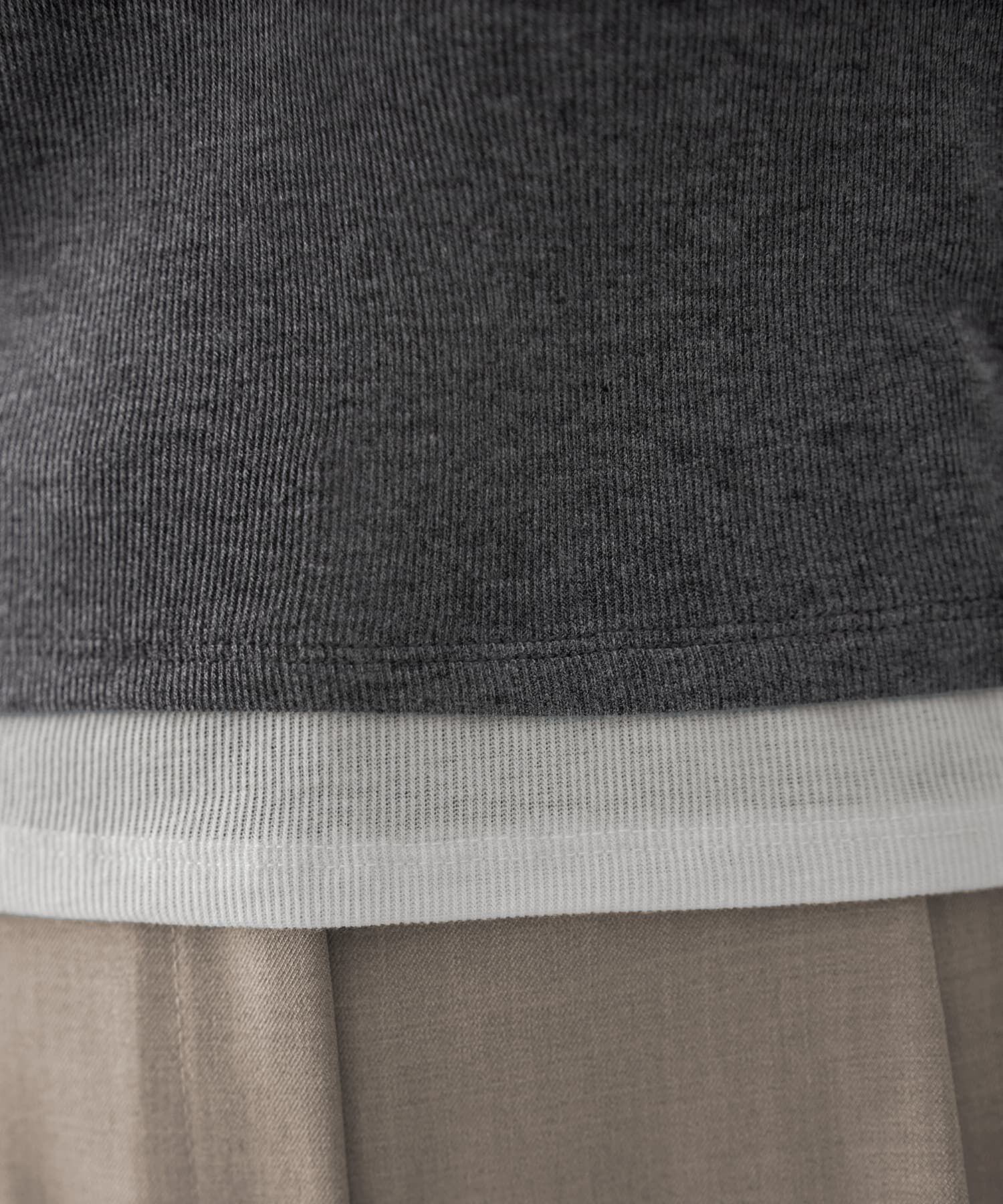 STYLE DELI「レイヤード風シアーニットソータンクトップ」|タンクトップ|