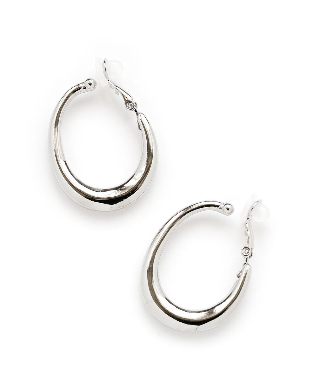 colleca la「オーバルフープイヤリング」|イヤリング|