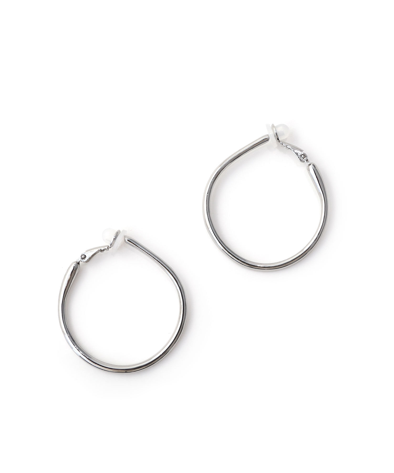 colleca la「ラウンドドロップフープイヤリング」|イヤリング|