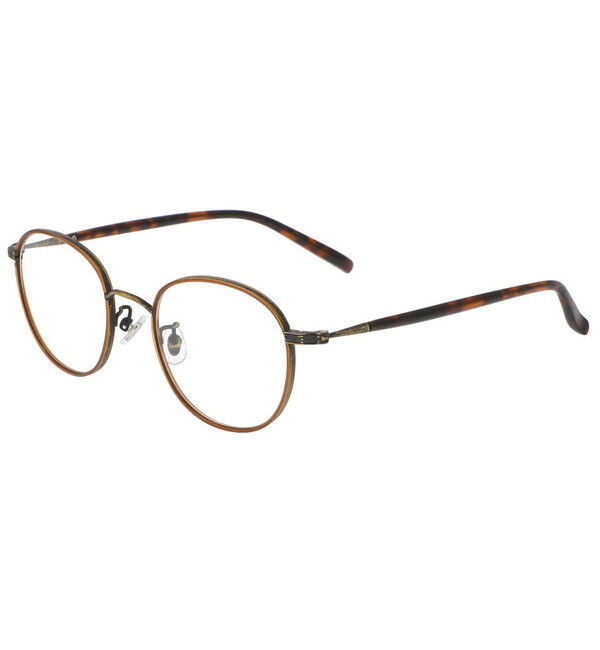  「ボストン型 メガネ ｜ Zoff CLASSIC レンズ交換券付き」|メガネ|ブラウン系その他1