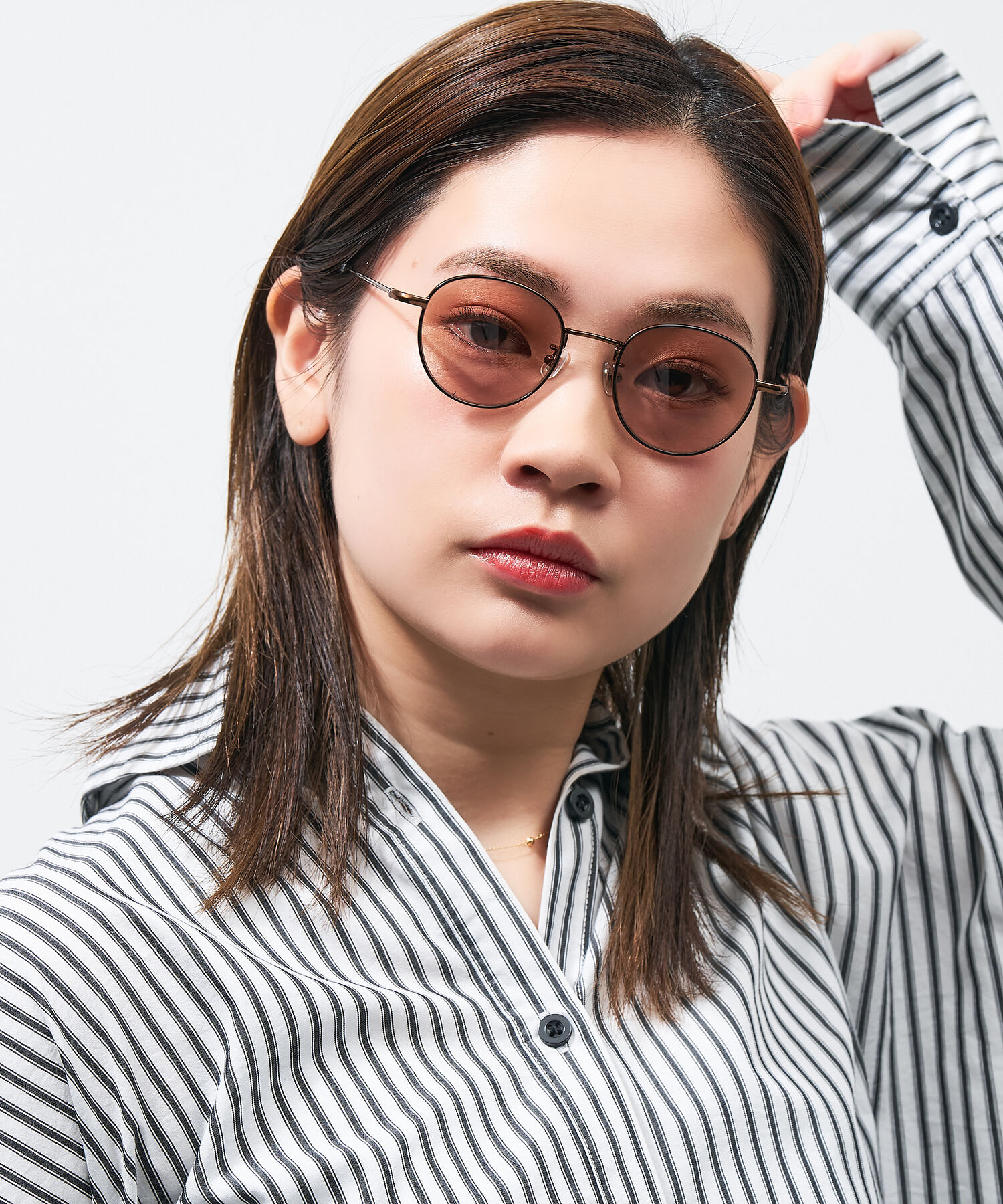  「Zoff | JOURNAL STANDARD relume ボストン型 サングラス UVカット 紫外線カット ジャーナルスタンダード」|サングラス|