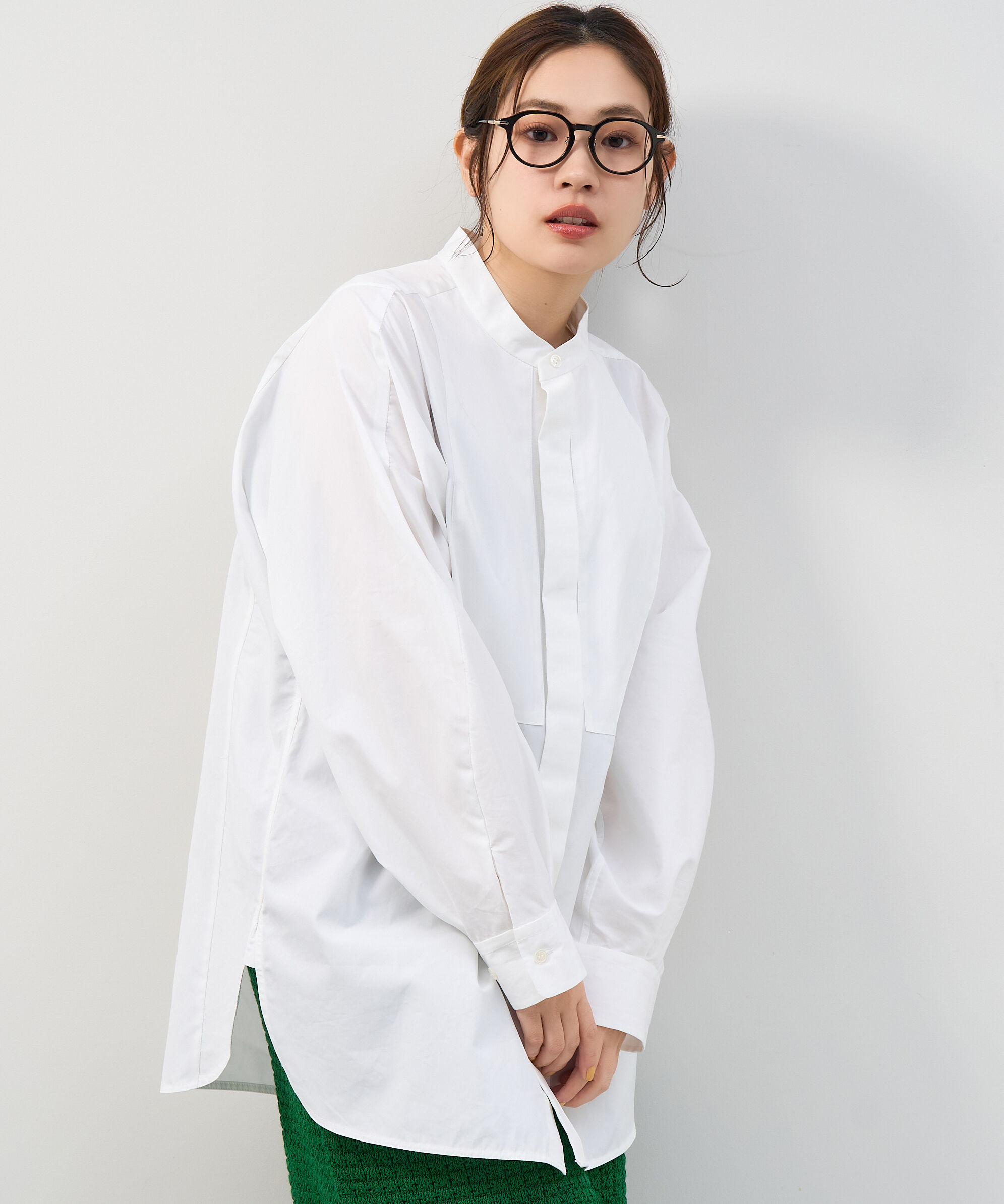  「Zoff | Kirimaru ボストン型 クラウンパント メガネ  レンズ交換券付き 波型 小顔効果 ズレ落ち防止」|メガネ|