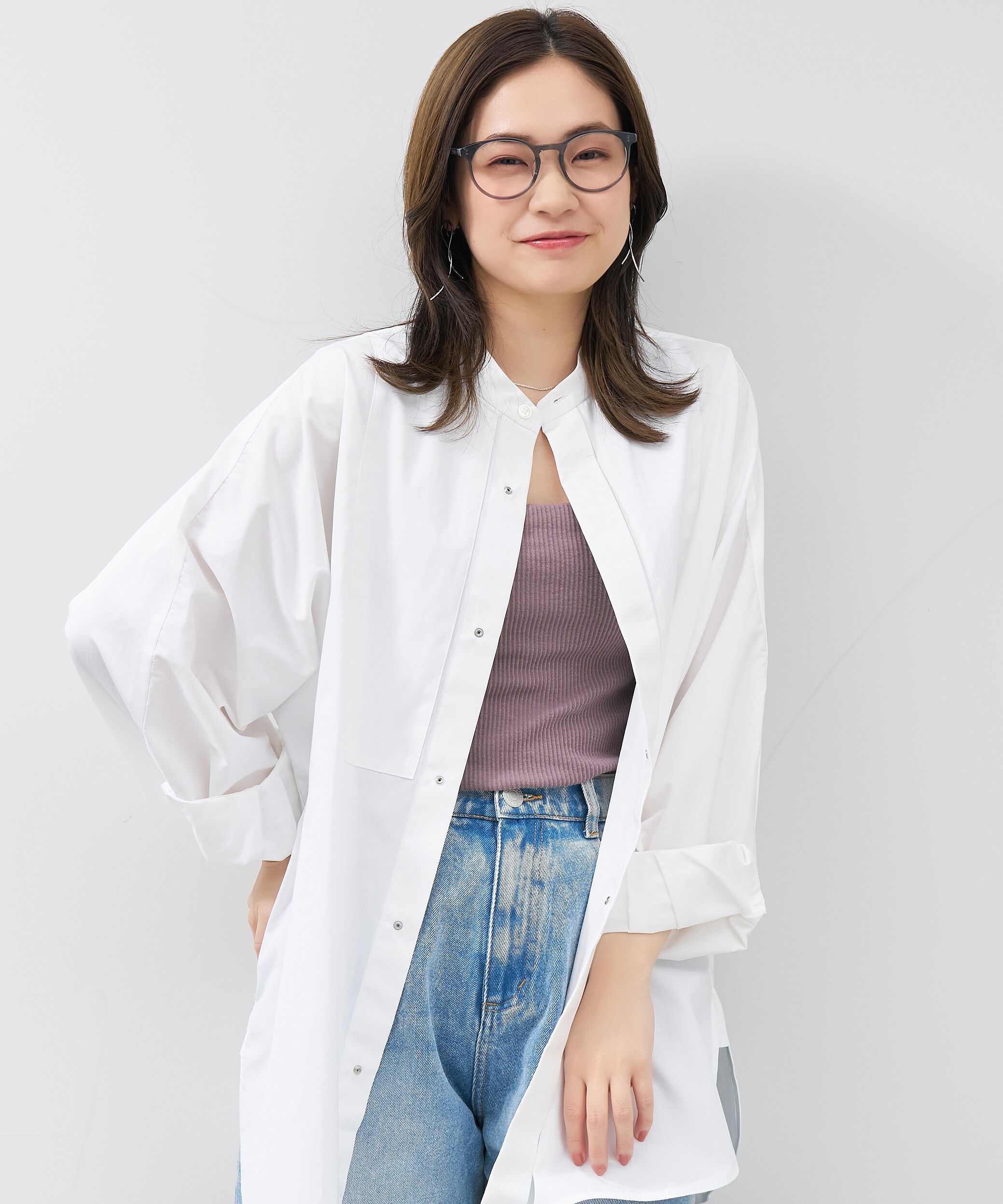  「ボストン型 メガネ｜やわらかいラインのボストンフレーム  レンズ交換券付き」|メガネ|