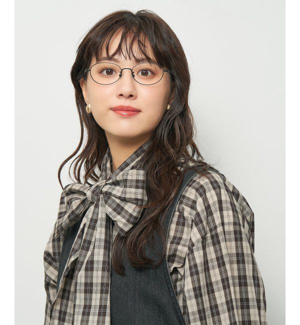  「Zoff｜SHIBATA HIKARI｜メガネ｜メタルフレーム｜伊達・度付き レンズ交換券付」|メガネ|