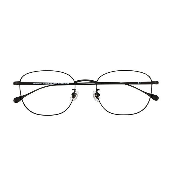  「ウェリントン型 メガネ | チタン 軽量 メタルフレーム レディース 大人可愛い レンズ交換券付」|メガネ|