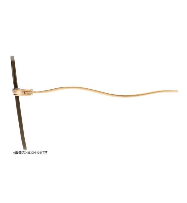  「Zoff｜Kirimaru ウェリントン型 メガネ   多角形フレーム 伊達メガネ うねうね 小顔効果 レンズ交換券付」|メガネ|