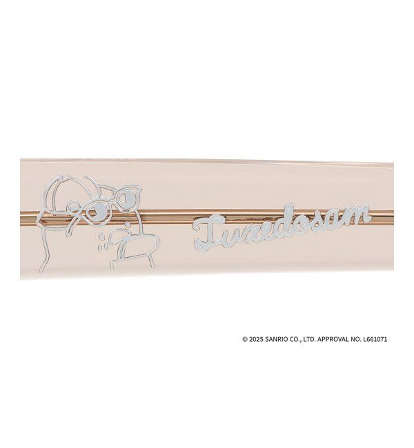  「Zoff｜はぴだんぶい 【タキシードサム モデル】メガネ｜伊達・度付きメガネ｜グッズ   レンズ交換券付」|メガネ|