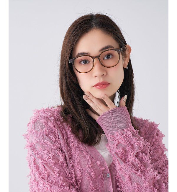  「 ボストン型 メガネ | 黒縁フレーム 伊達めがね 度付きユニセックス 読書  CLASSIC  レンズ交換券付」|メガネ|