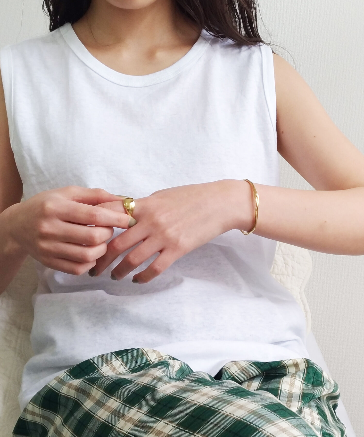  「silver925 ボリューム カーブリング (ニッケルフリー)」|リング|