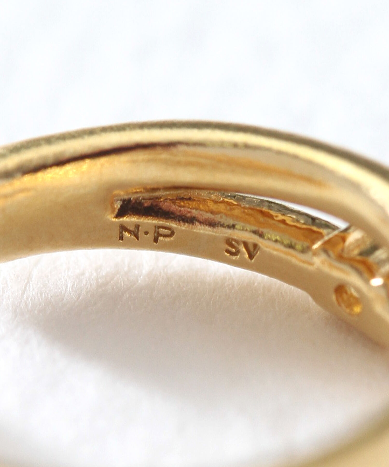  「silver925 プチパール&times;CZ2連 イヤーカフ (ニッケルフリー)」|イヤーカフ|