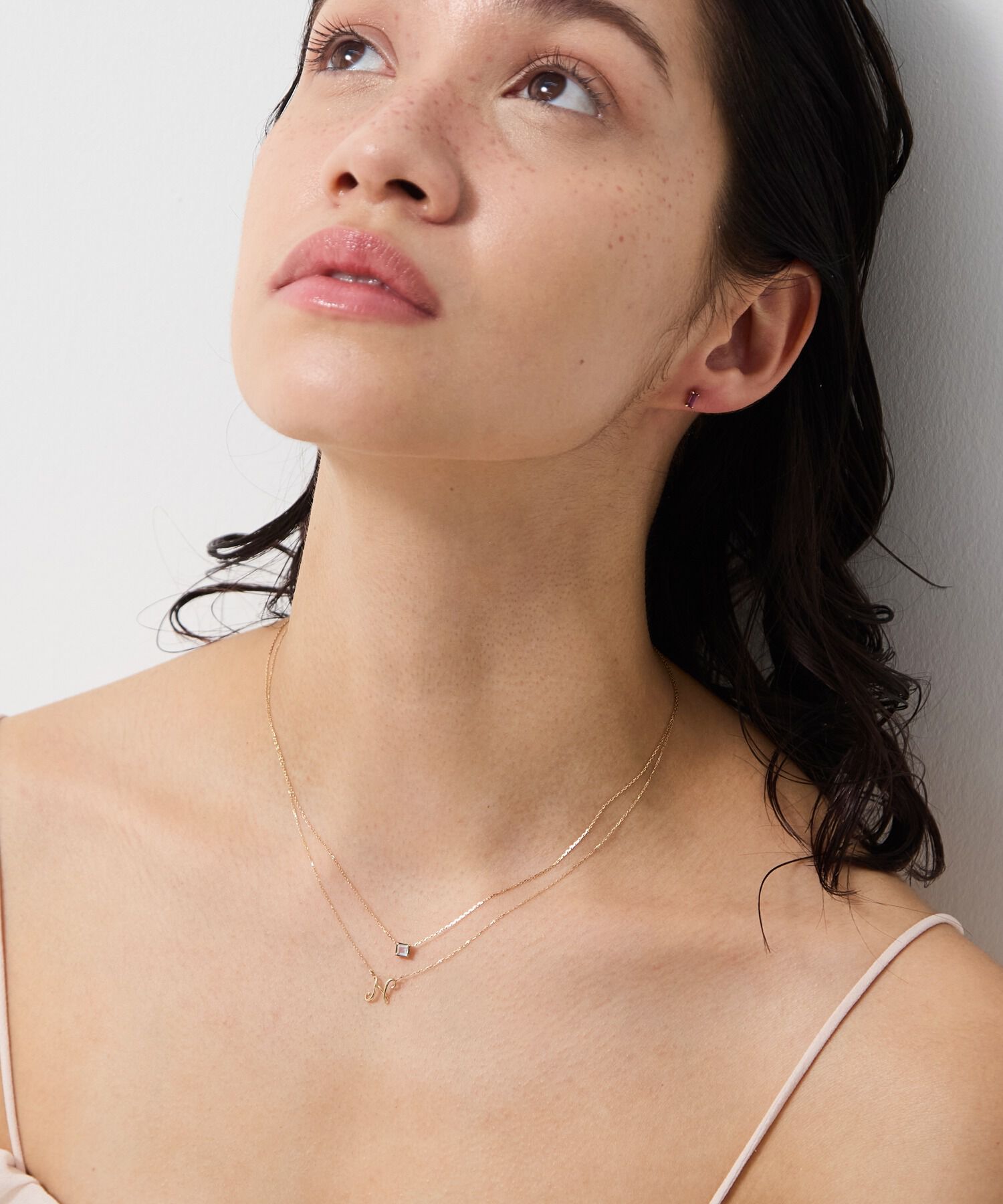 JUPITER「【K10】イニシャルネックレス」|ネックレス|