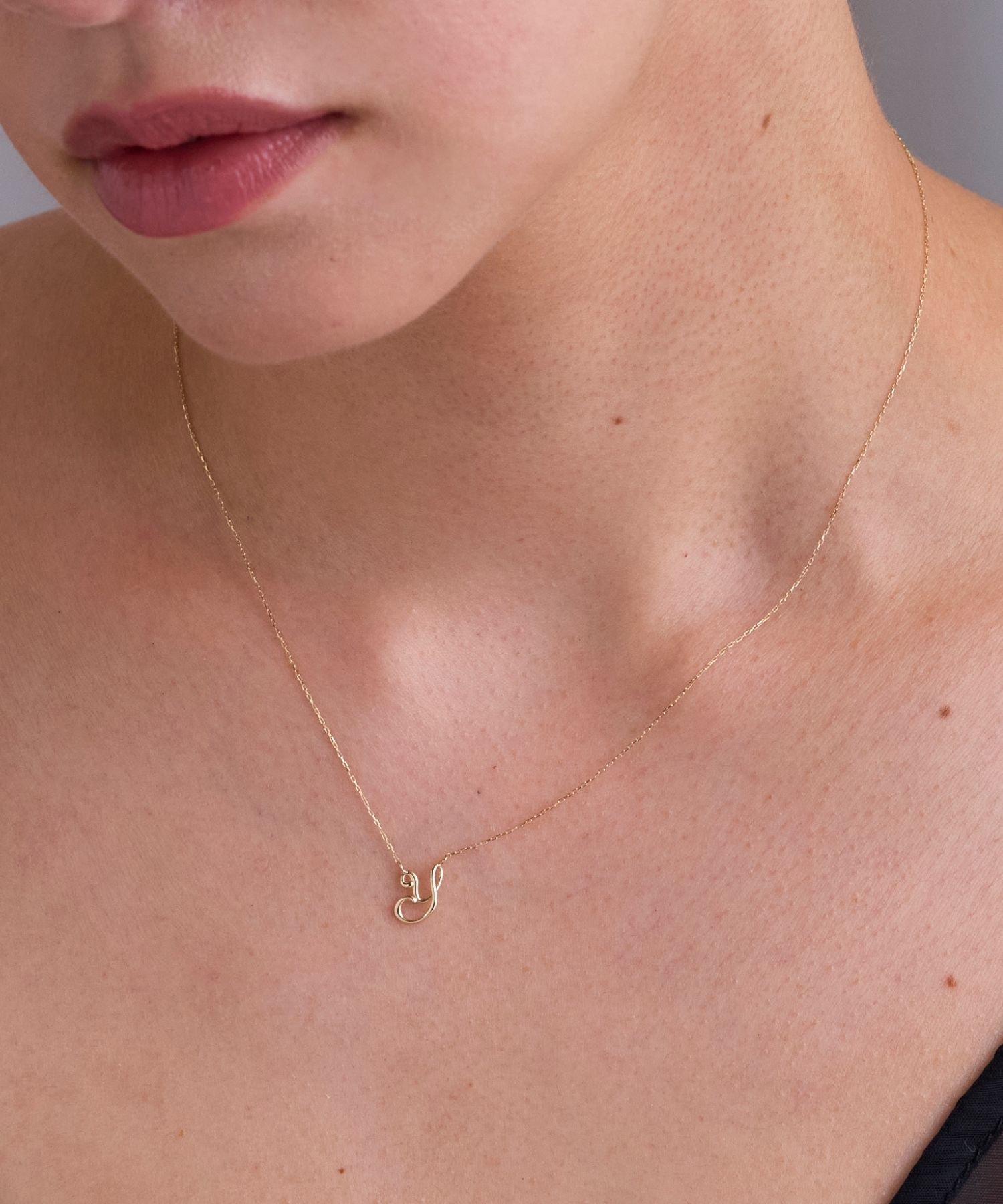 JUPITER「【K10】イニシャルネックレス」|ネックレス|