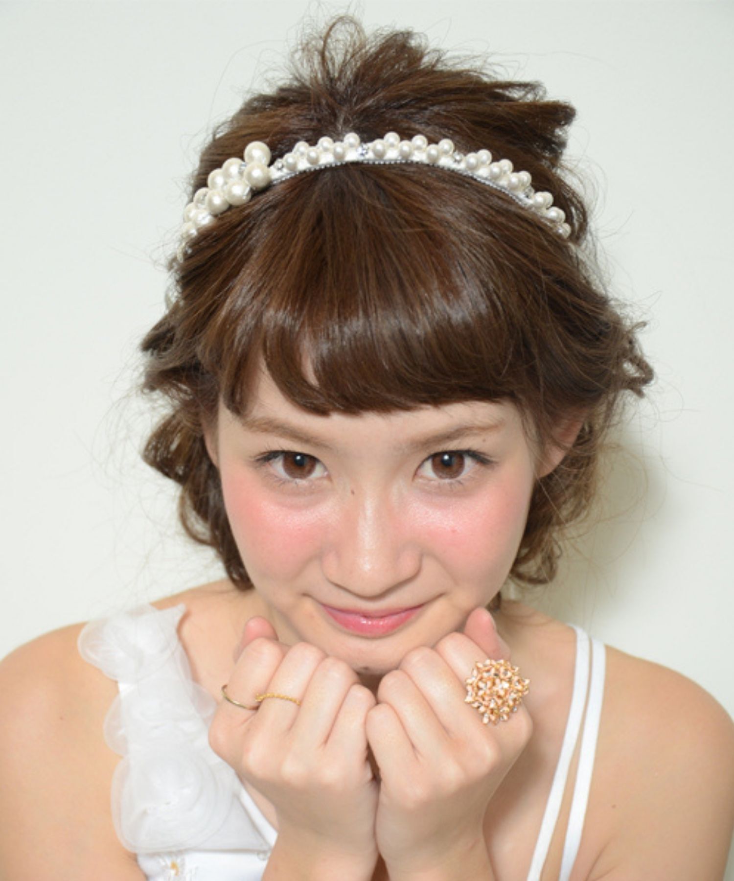 JUPITER「arc blancパールヘッドドレス/カチューシャ」|カチューシャ|