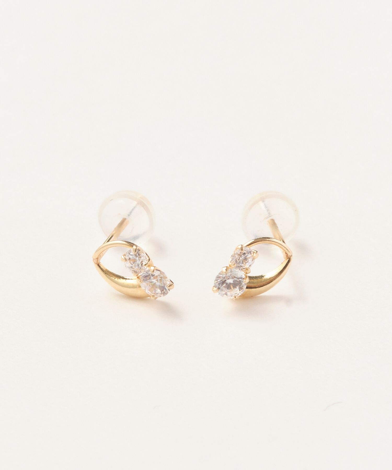 Phoebe「【K10】センシュアルリーフピアス/BOX付き」|ピアス|