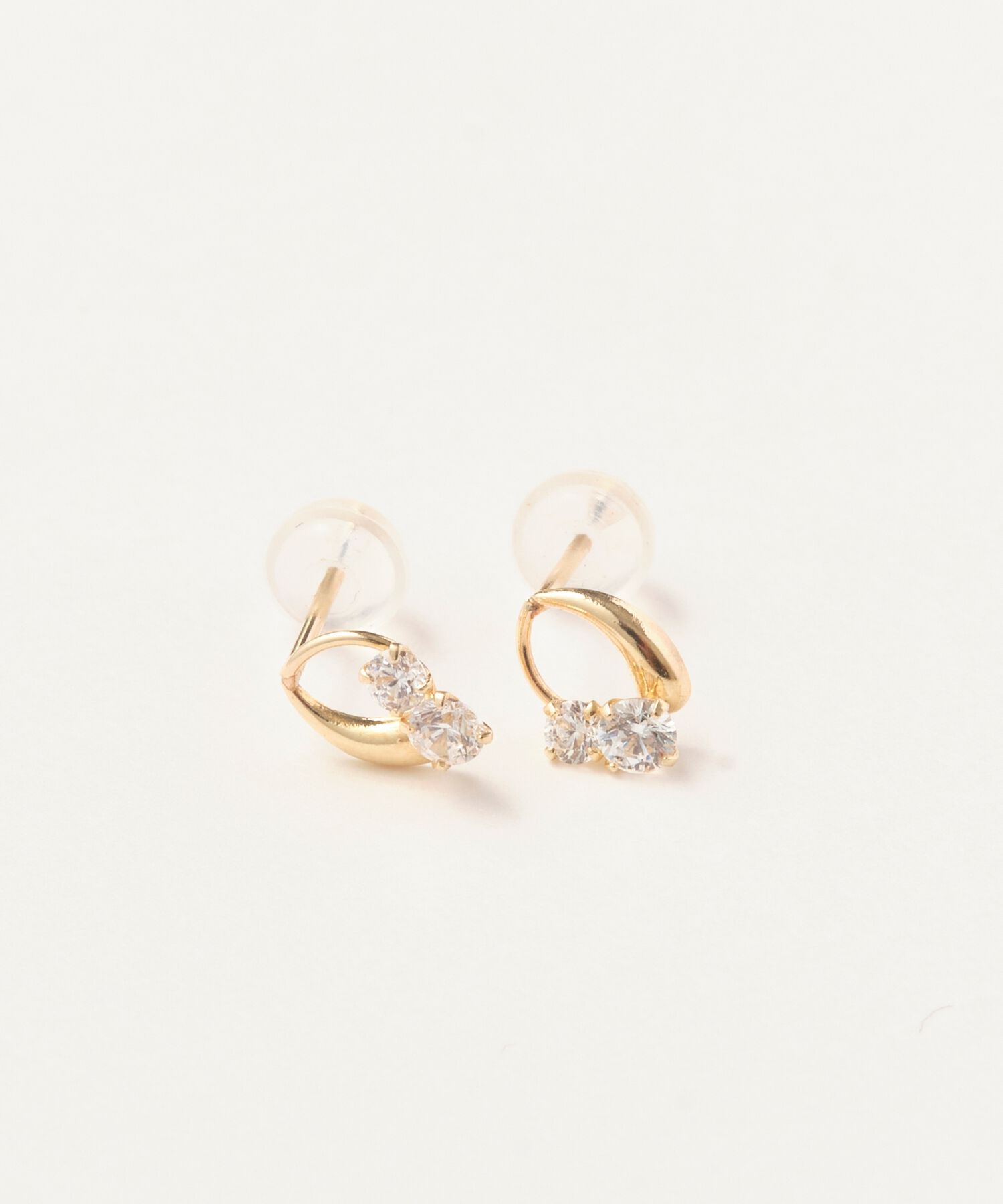 Phoebe「【K10】センシュアルリーフピアス/BOX付き」|ピアス|