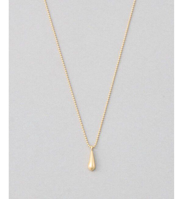 Jouete「[ミニマル] ネックレス ドロップ」|ネックレス|イエローゴールド