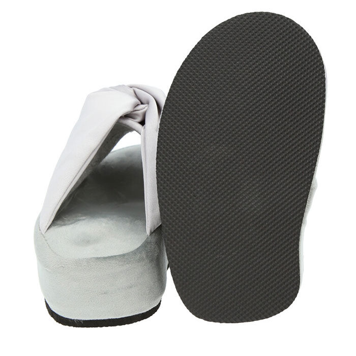 BACKYARD FAMILY「レディース スリッパ 通販 つま先立ち つま先 あたたかい サテンリボン トレーニング ファシノン」|ルームシューズ|