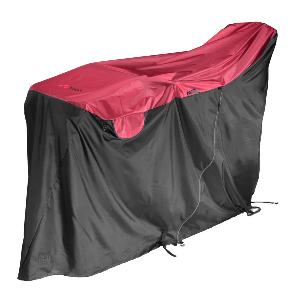 BACKYARD FAMILY「自転車カバー 通販 LLサイズ 電動アシスト対応 電動アシスト 軽快車 風飛び防止 しっかり」|その他|レッド1