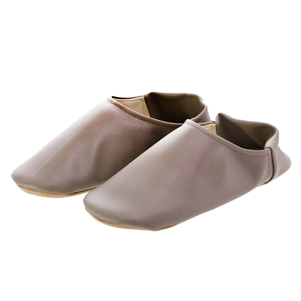 BACKYARD FAMILY「スリッパ おしゃれ 学校 通販 来客用 室内履き レディース ルームシューズ 社内 事務所 無地」|ルームシューズ|グレー1