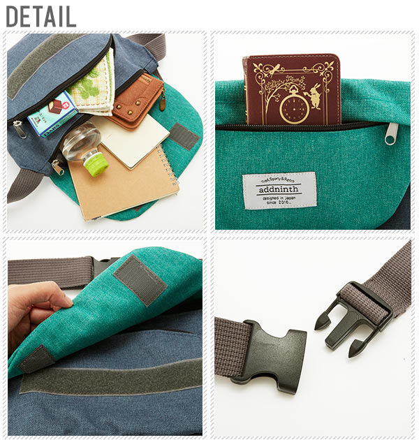 BACKYARD FAMILY「ミニショルダーバッグ アドナインス addninth メッセンジャーバッグ ボディーバッグ メンズ」|ショルダー・メッセンジャー|