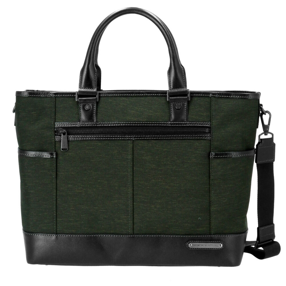 BACKYARD FAMILY「ビジネス トートバッグ メンズ  通販 ブランド INNFITH CONVERT ナイロン 通勤」|トートバッグ|グリーン1
